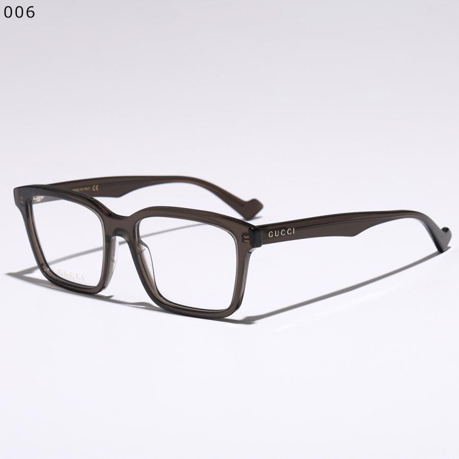 GUCCI（グッチ） メガネ GG0964O メンズ スクエア型 めがね 伊達メガネ