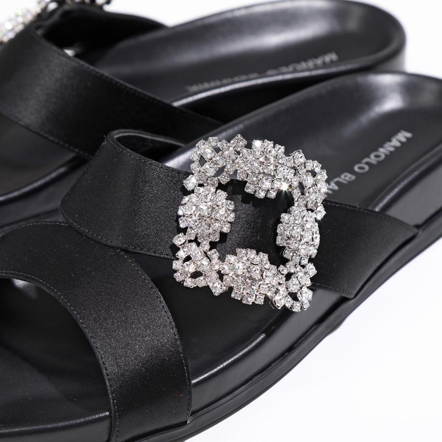 MANOLO BLAHNIK（マノロブラニク） サンダル CHILANGHI CLC 010 SATIN