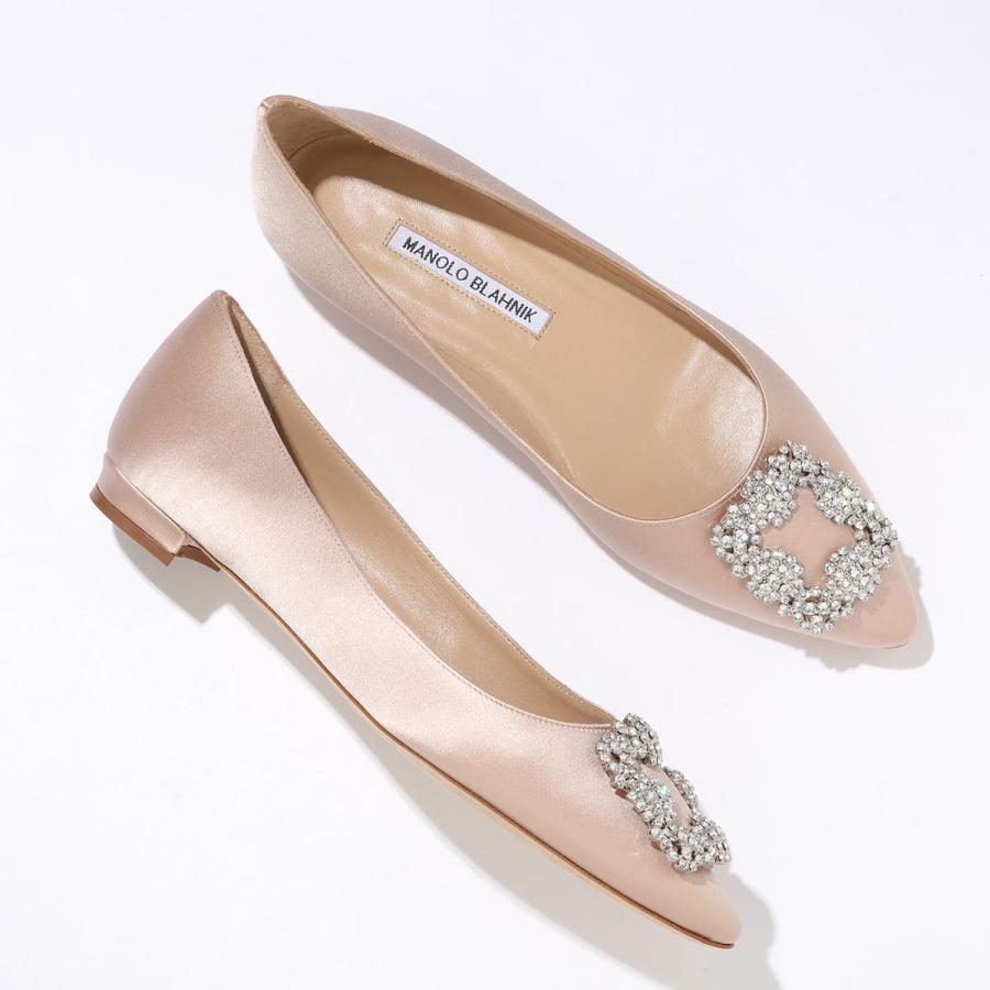 MANOLO BLAHNIK（マノロブラニク） パンプス HANGISIFLAT FMC CLC