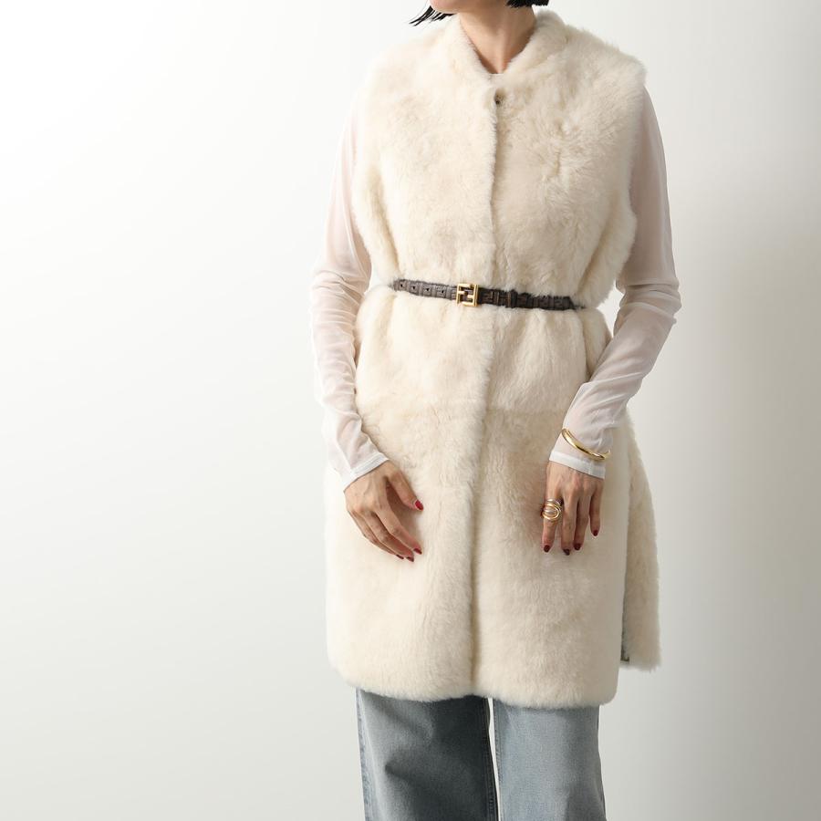 FENDI（フェンディ） ベルト 8C0648 AQ1J レディース FF柄 FFバックル