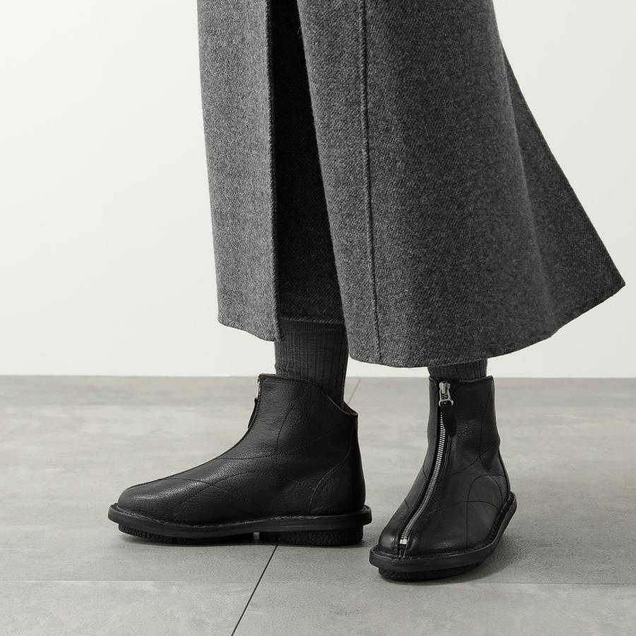 trippen（トリッペン） ショートブーツ ZIPBOOT BUF レディース レザー