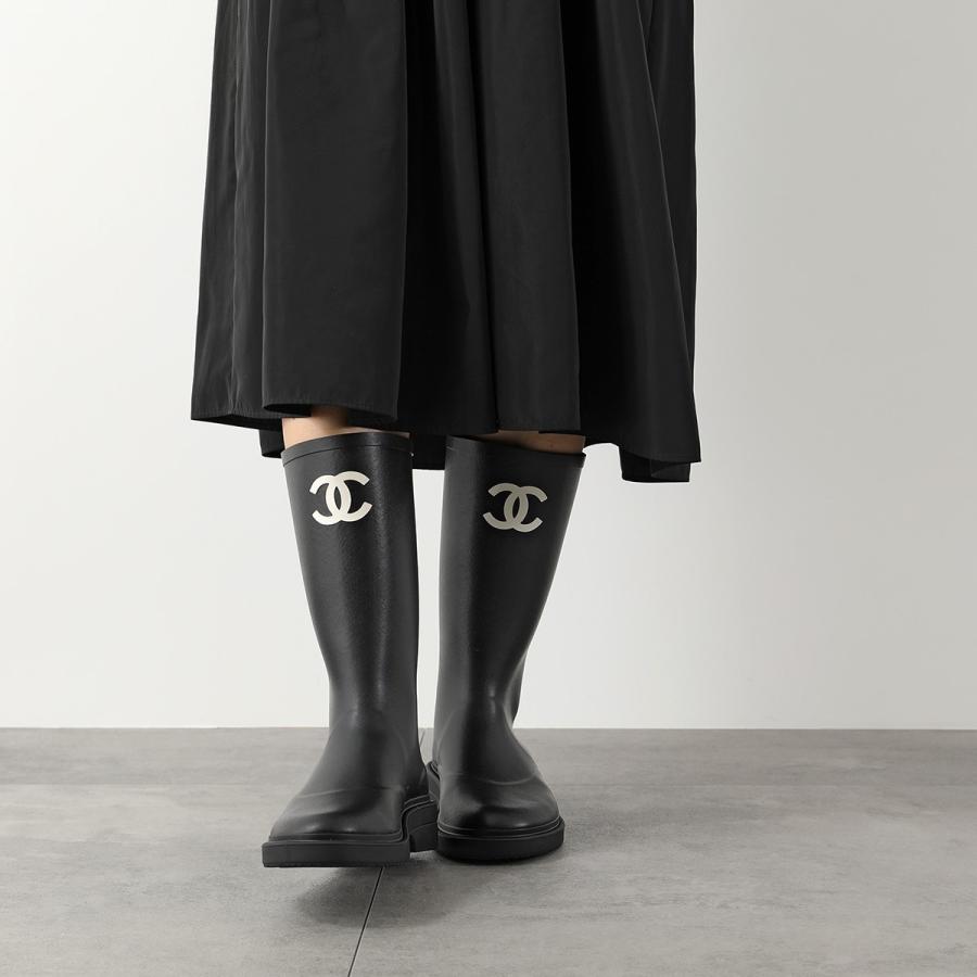 CHANEL（シャネル） ロングブーツ G39620 X56326 レディース ラバー