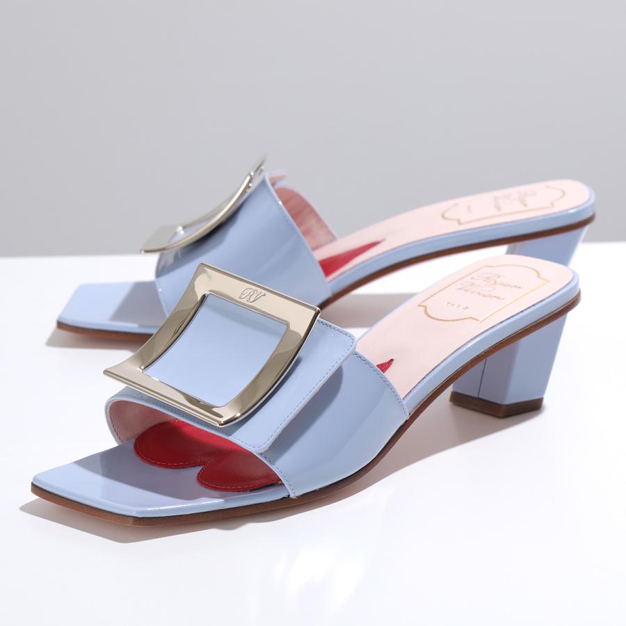 Roger Vivier（ロジェヴィヴィエ） ミュール LOVE METAL BUCKLE MULE