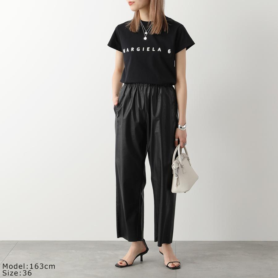MM6 エムエムシックス メゾンマルジェラ フェイクレザーパンツ