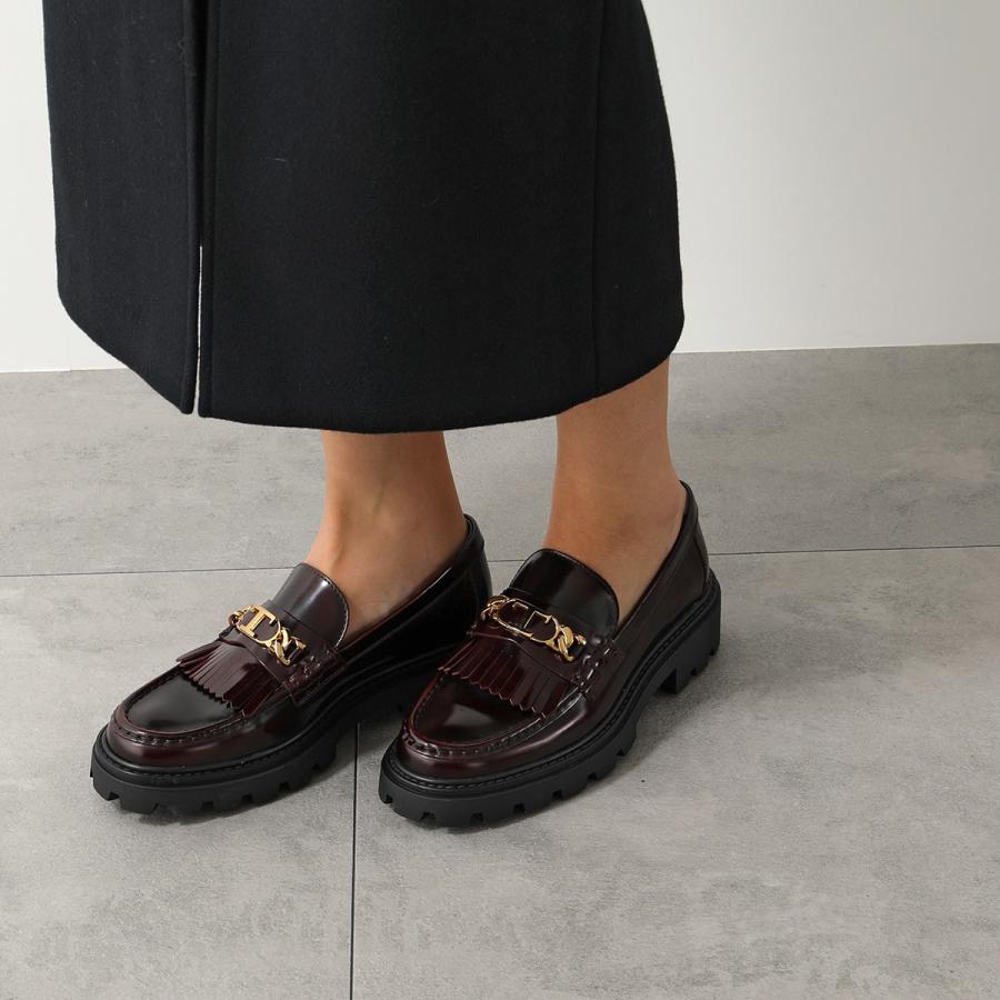 TOD'S（トッズ） TODS ローファー XXW08J0GF80SHA Tチェーン メタル