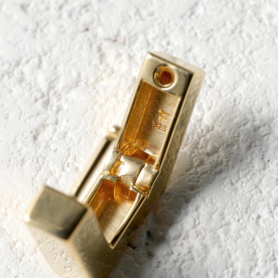 TOM WOOD（トムウッド） ピアス Square Hoops Small Gold スクエア