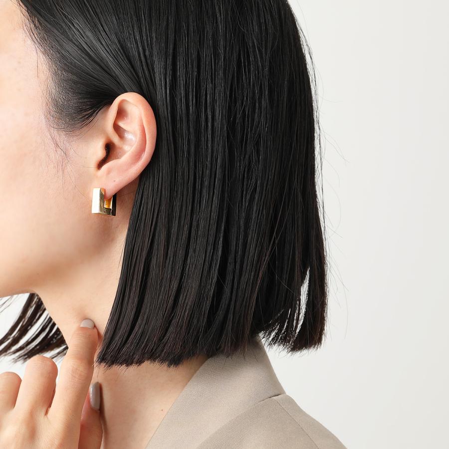 TOM WOOD（トムウッド） ピアス Square Hoops Small Gold スクエア