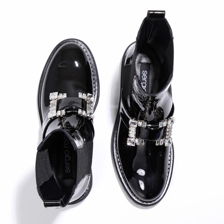 Sergio rossi（セルジオロッシ） サイドゴア ブーツ BIKER PRINCE