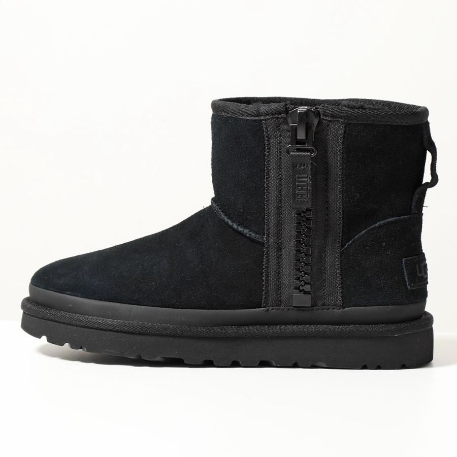UGG（アグ） ムートンブーツ Classic Mini Zipper Tape Logo