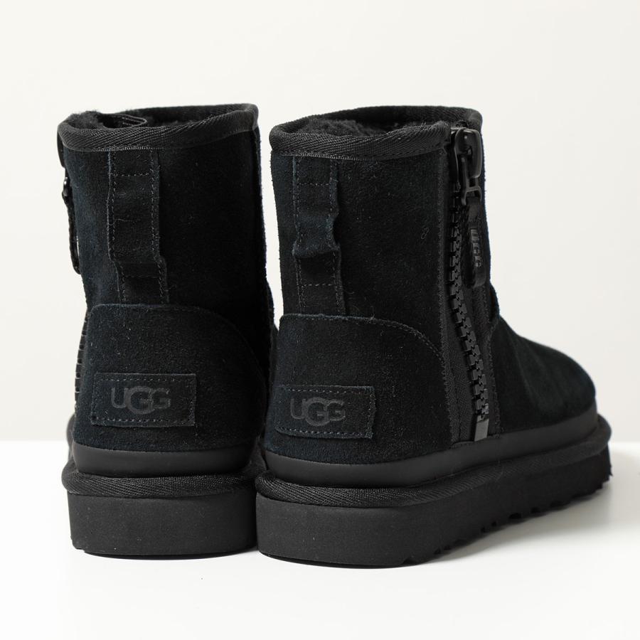 UGG（アグ） ムートンブーツ Classic Mini Zipper Tape Logo