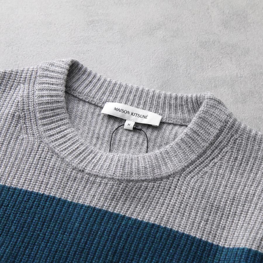 MAISON KITSUNE（メゾン キツネ） ニット BOLD FOX HEAD PATCH COMFORT