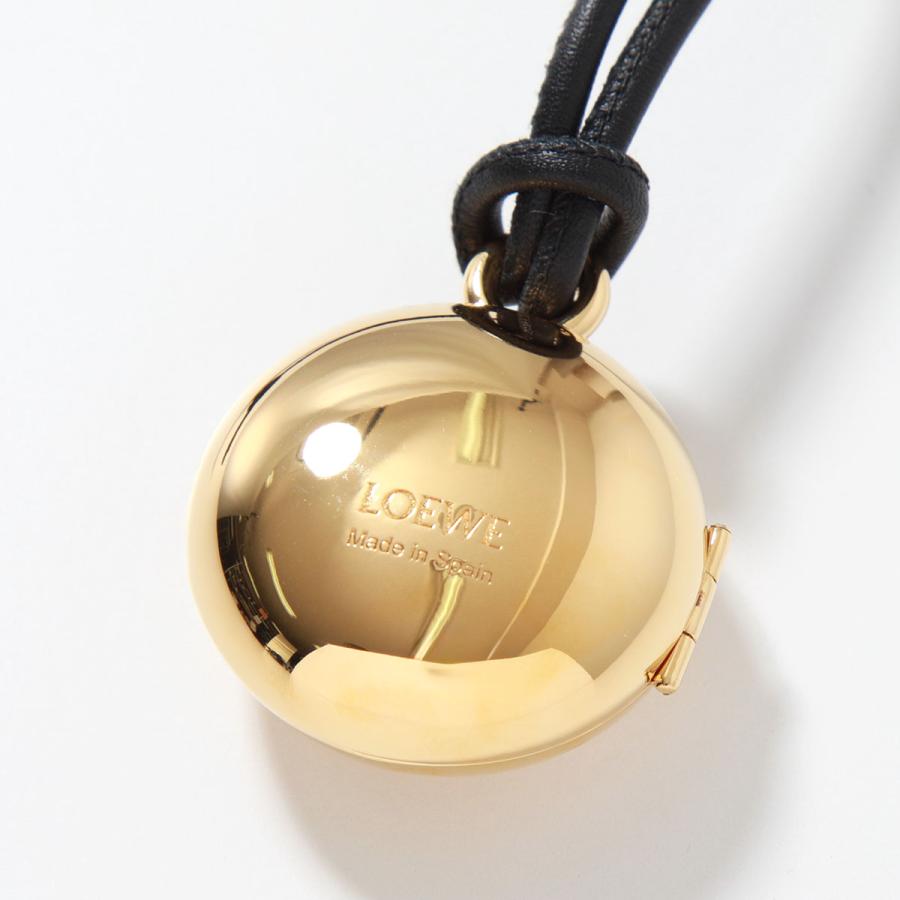 LOEWE（ロエベ） バッグチャーム ANAGRAM PEBBLE LOCKET CHARM