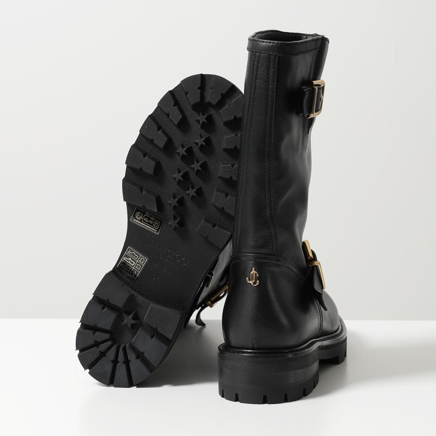 JIMMY CHOO（ジミーチュウ） ミドルブーツ BIKER II SQM レディース