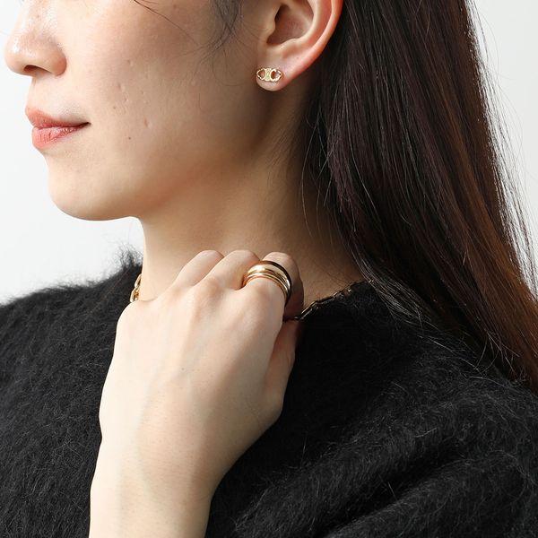 CELINE（セリーヌ） ピアス Triomphe トリオンフ 460BL 6BRA