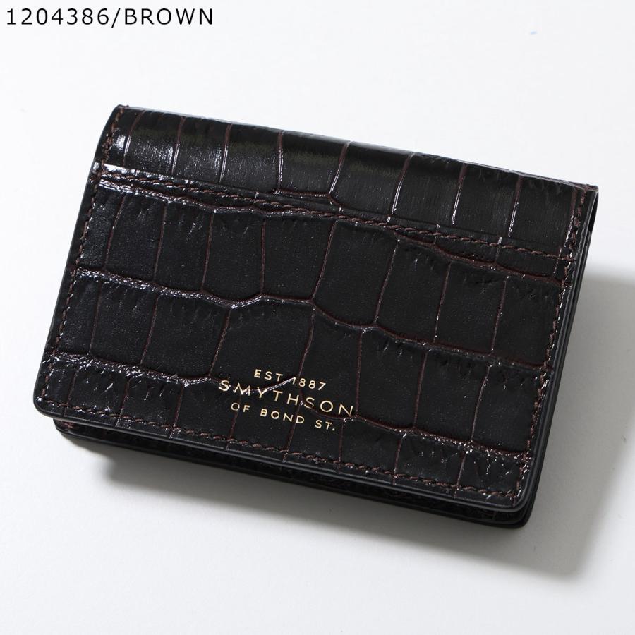 Smythson（スマイソン） カードケース MARA FOLDED C/CASE P STUD マラ