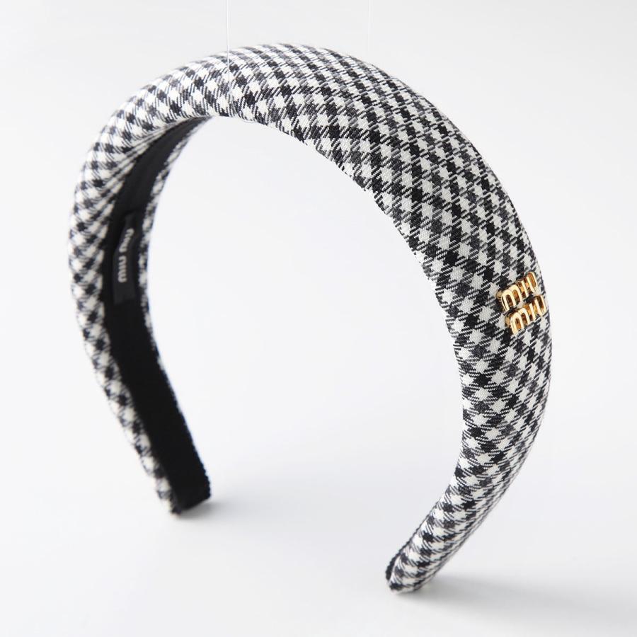 miu miu（ミュウミュウ） カチューシャ 5IH025 2F9H レディース