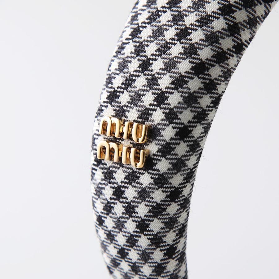 miu miu（ミュウミュウ） カチューシャ 5IH025 2F9H レディース