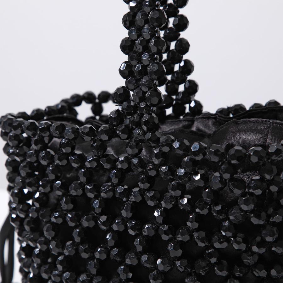 HVISK（ヴィスク） ハンドバッグ POKE BEADS レディース ビーズ 巾着