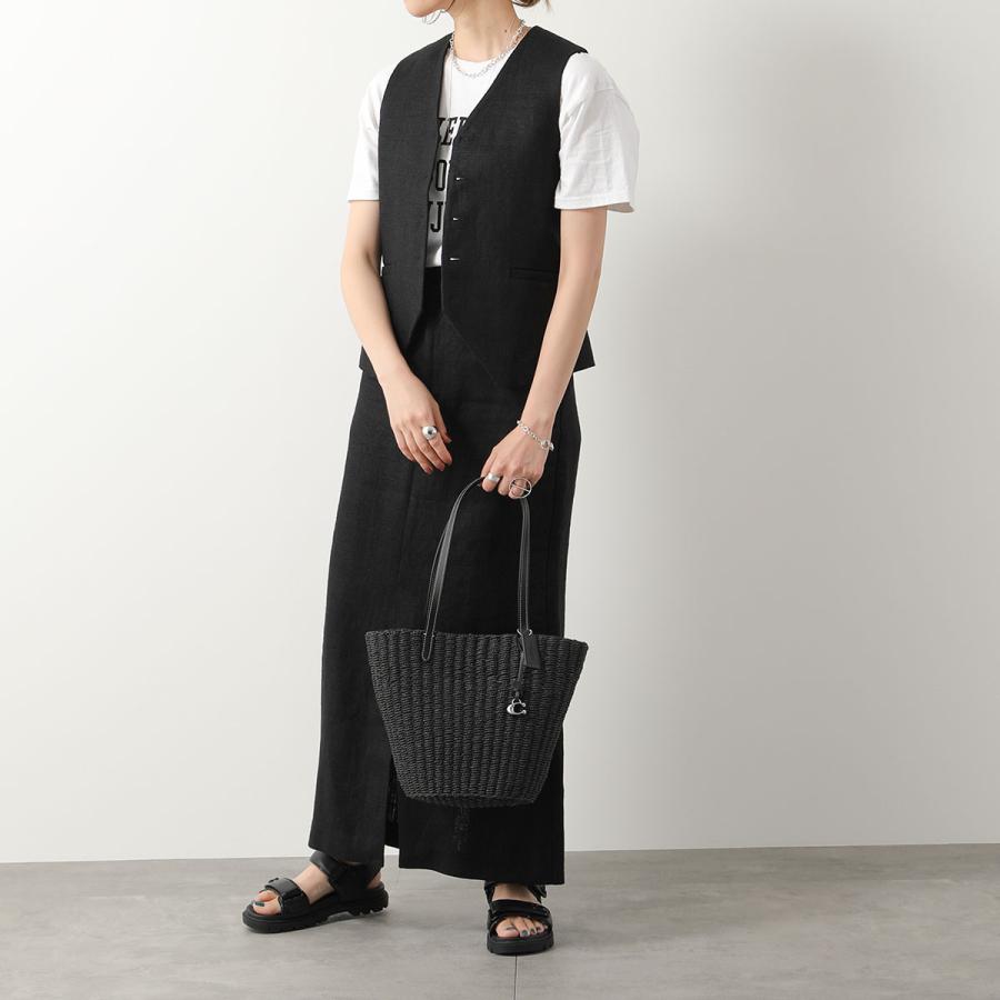 COACH（コーチ） かごバッグ SM STRAW TOTE CQ785 レディース スモール