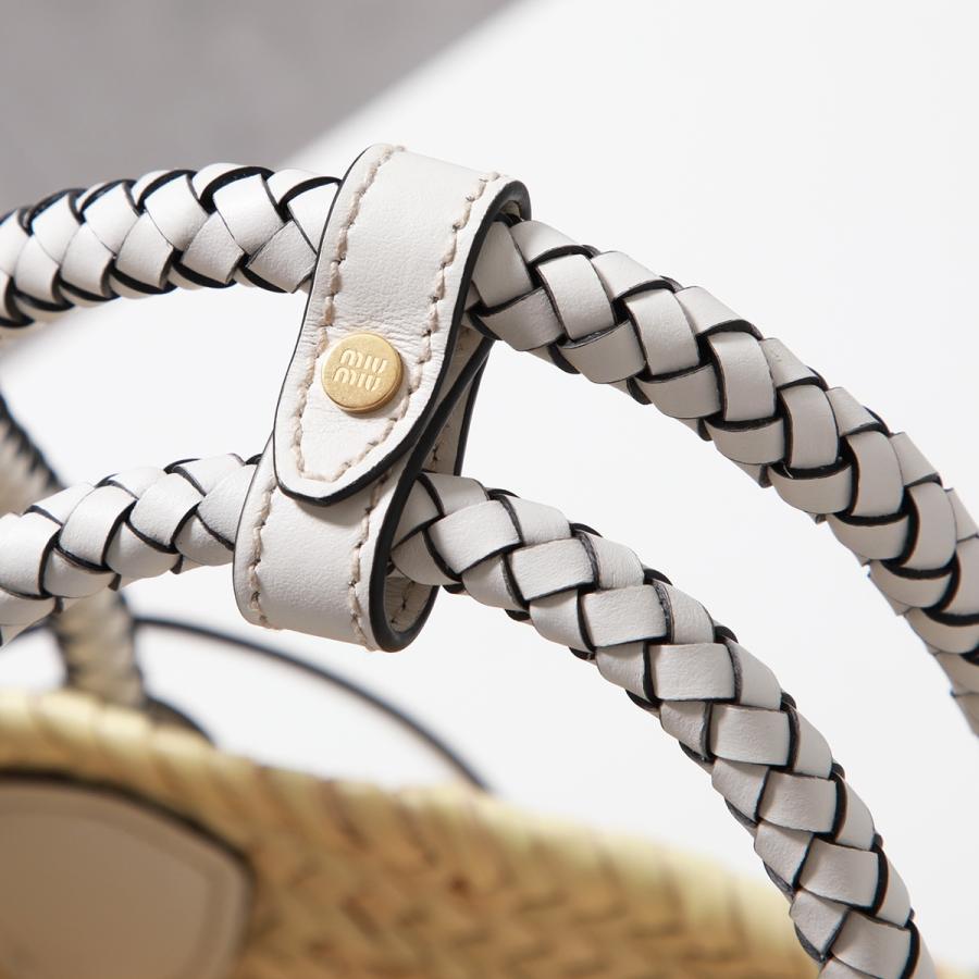 miu miu（ミュウミュウ） かごバッグ 5BG273 2DDH レディース