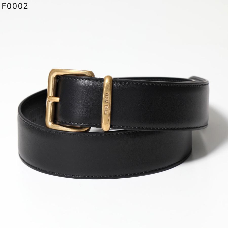 miu miu（ミュウミュウ） ベルト 5CC536 2AIX 5CC536 EFX レディース