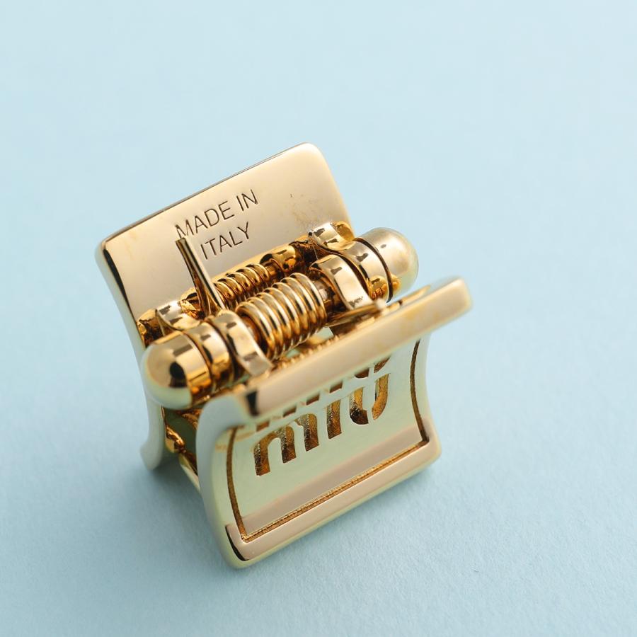 miu miu（ミュウミュウ） ヘアクリップ 5IF144 2DTU レディース 3点