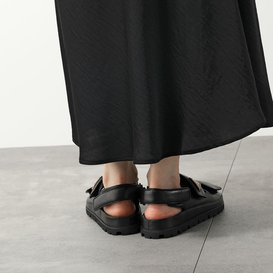 PRADA（プラダ） フラットサンダル 1X416N 038 レディース ナッパ
