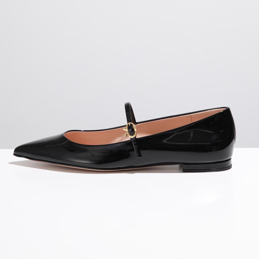 Gianvito Rossi（ジャンヴィト ロッシ） バレエシューズ RIBBON JANE