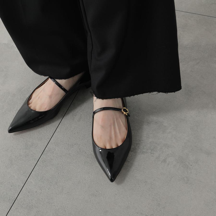 Gianvito Rossi（ジャンヴィト ロッシ） バレエシューズ RIBBON JANE