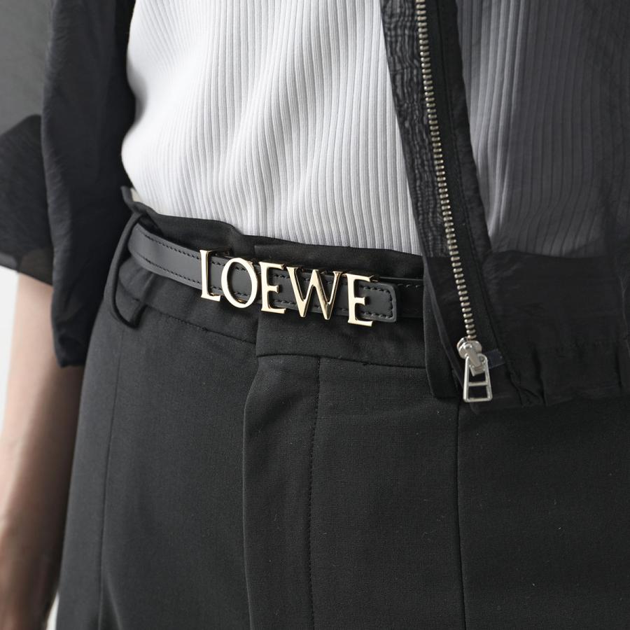 LOEWE（ロエベ） ナローベルト E619Z16X16 レディース レザー ロゴ