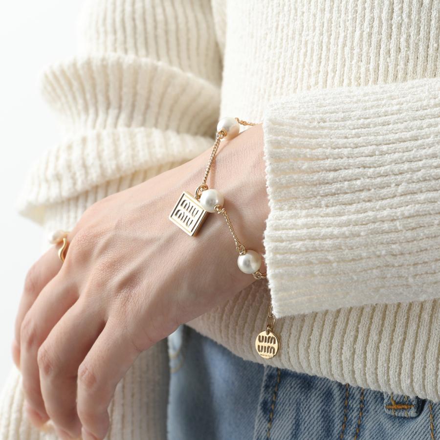 miu miu（ミュウミュウ） ブレスレット 5IB568 2F89 レディース