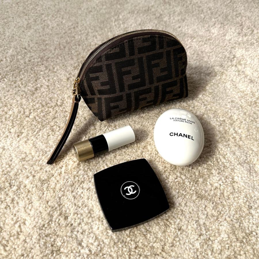 FENDI（フェンディ） ポーチ BEAUTY POUCH SMALL TESS.JACQUARD 8N0208