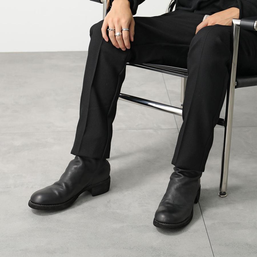 GUIDI（グイディ） バックジップブーツ 788Z メンズ ホースレザー フル