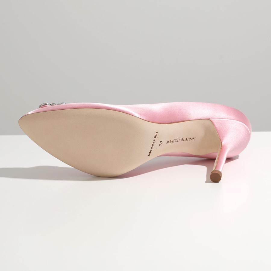 MANOLO BLAHNIK（マノロブラニク） パンプス HANGISI OPAL SATIN 105