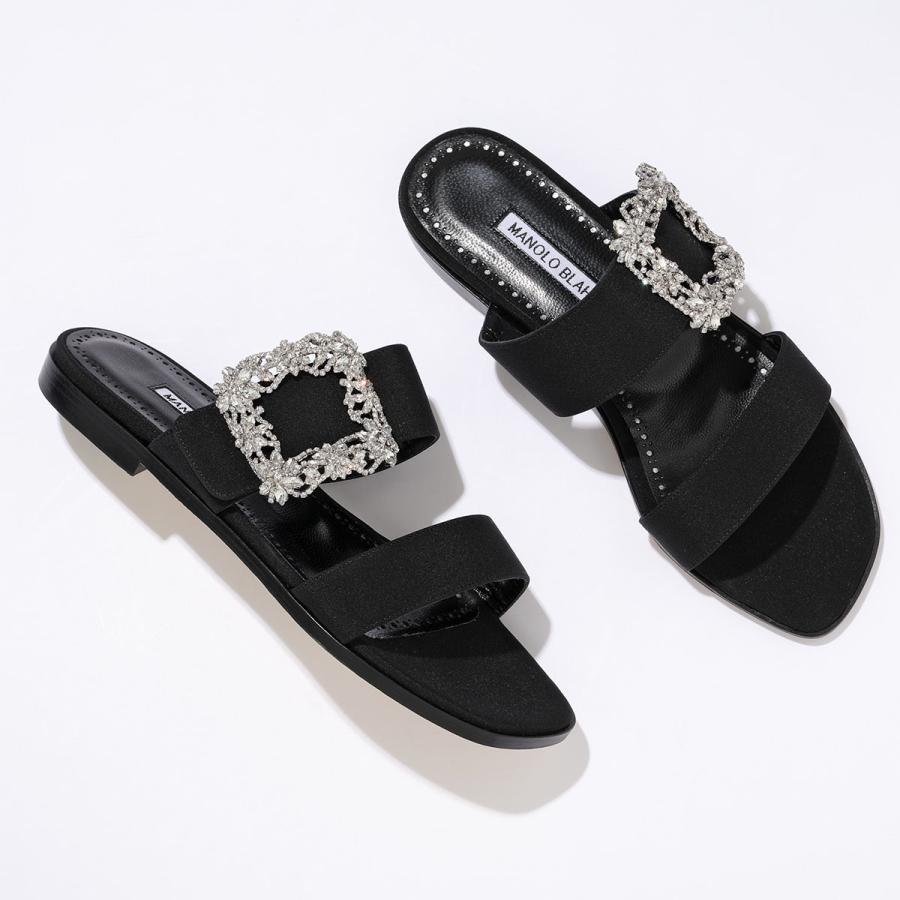 MANOLO BLAHNIK（マノロブラニク） サンダル TITUBAFLAT JEWEL
