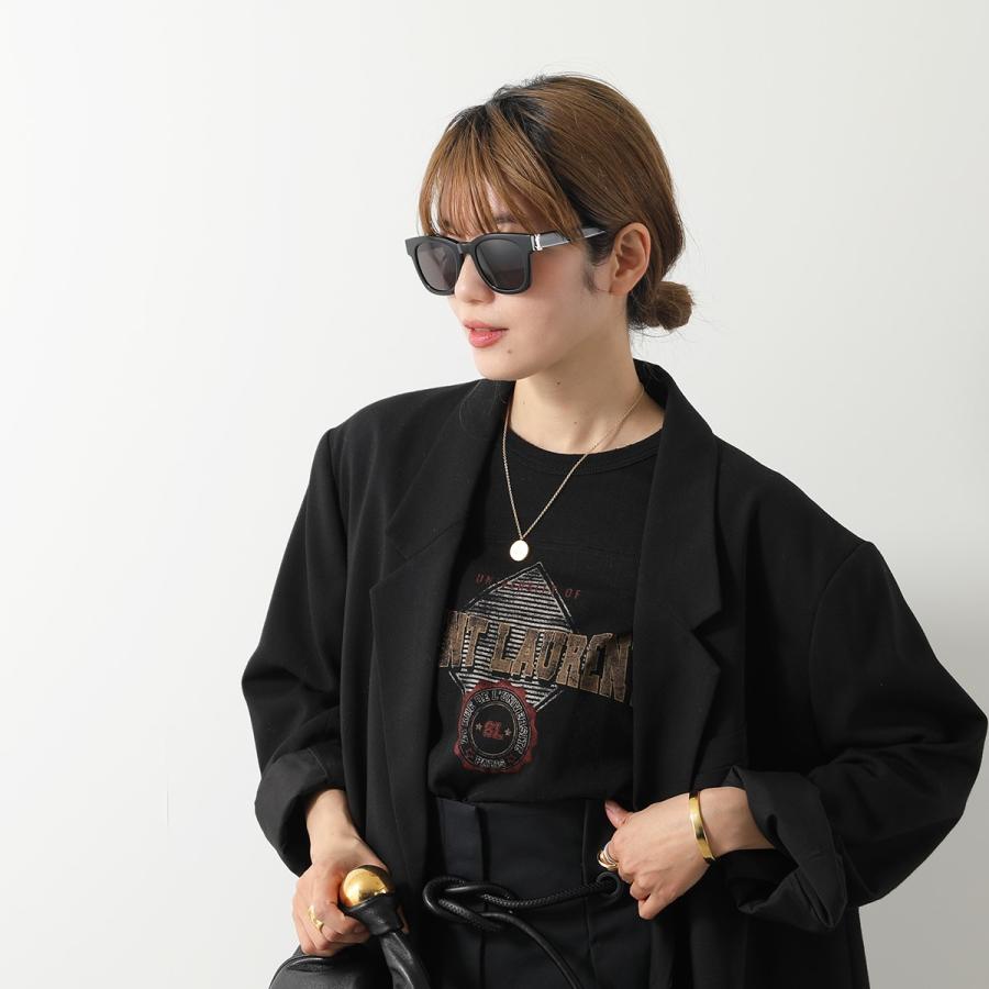 SAINT LAURENT サンローラン サングラス SL M124 メンズ ウェリントン