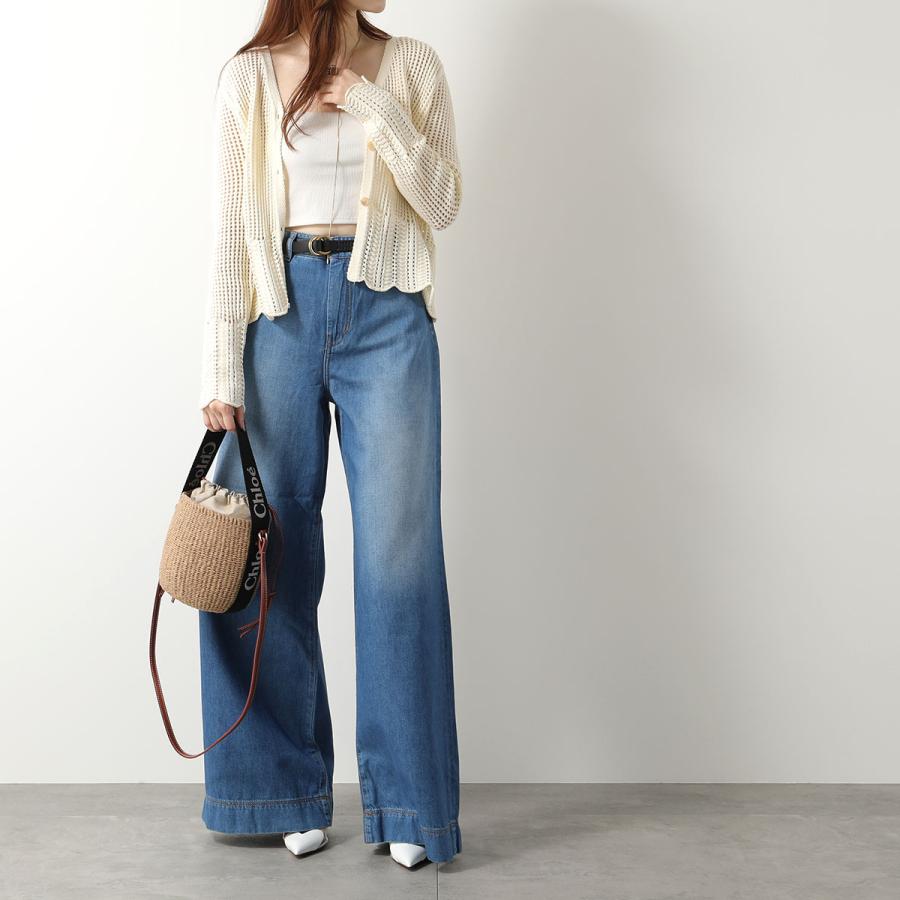 Chloe（クロエ） ハンドバッグ WOODY ウッディ スモールバスケット