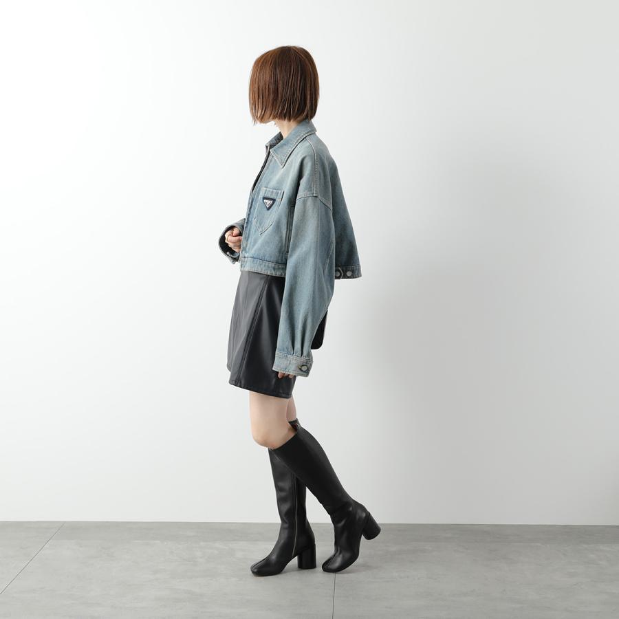 MM6 エムエムシックス メゾンマルジェラ ロングブーツ Stitch-out