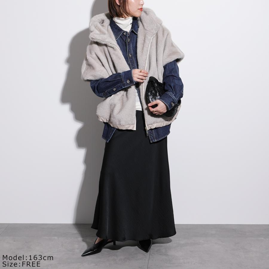 Eimee Law（エイミーロウ） ミンクライクファーケープ 83830E