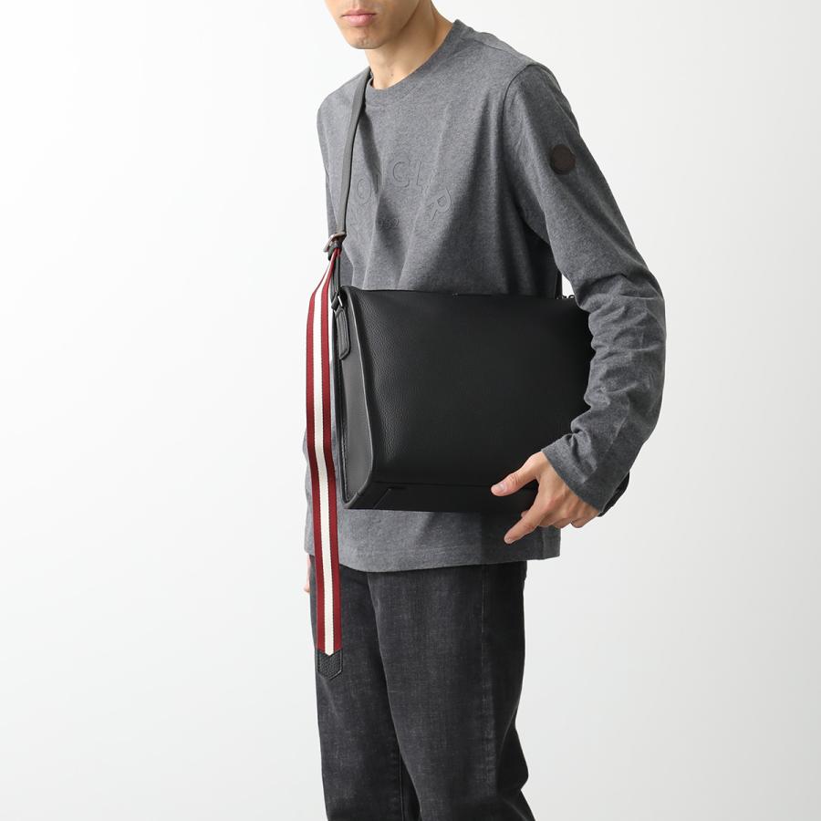 Bally（バリー） ショルダーバッグ CODE MESSENGER メンズ レザー