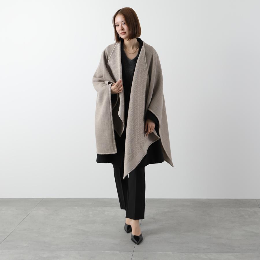FENDI（フェンディ） ポンチョ FXX776 ASFX レディース ケープ ウール