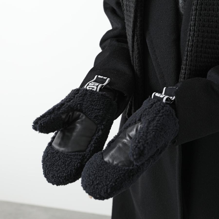 UGG（アグ） グローブ UGGfluff Mitten With Logo Tape UGGフラッフ