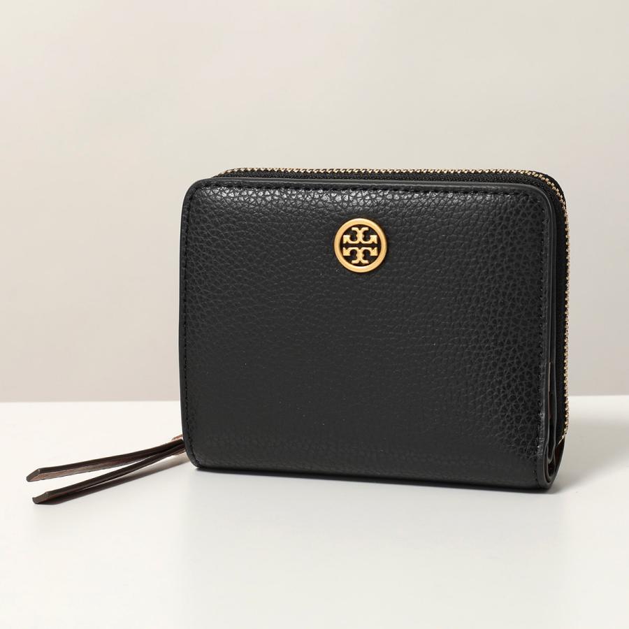TORY BURCH（トリーバーチ） 二つ折り財布 ROBINSON PEBBLED BI-FOLD