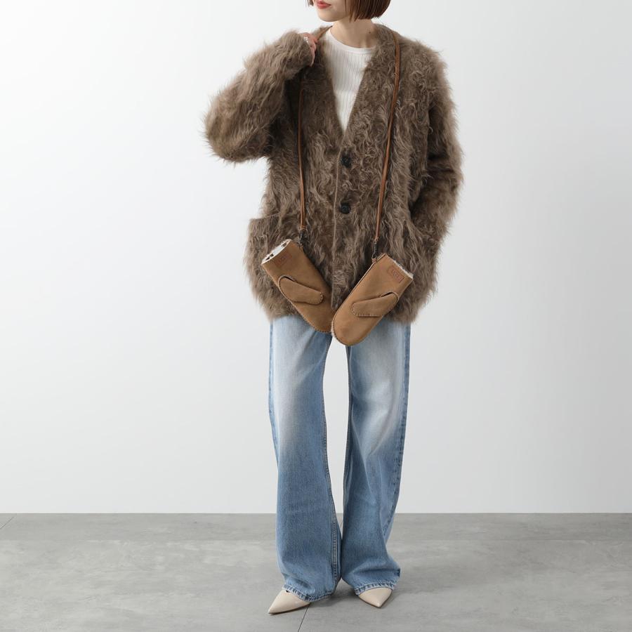新品未使用】UGG シープスキンシームドグローブ (手袋) Chestnut UGG