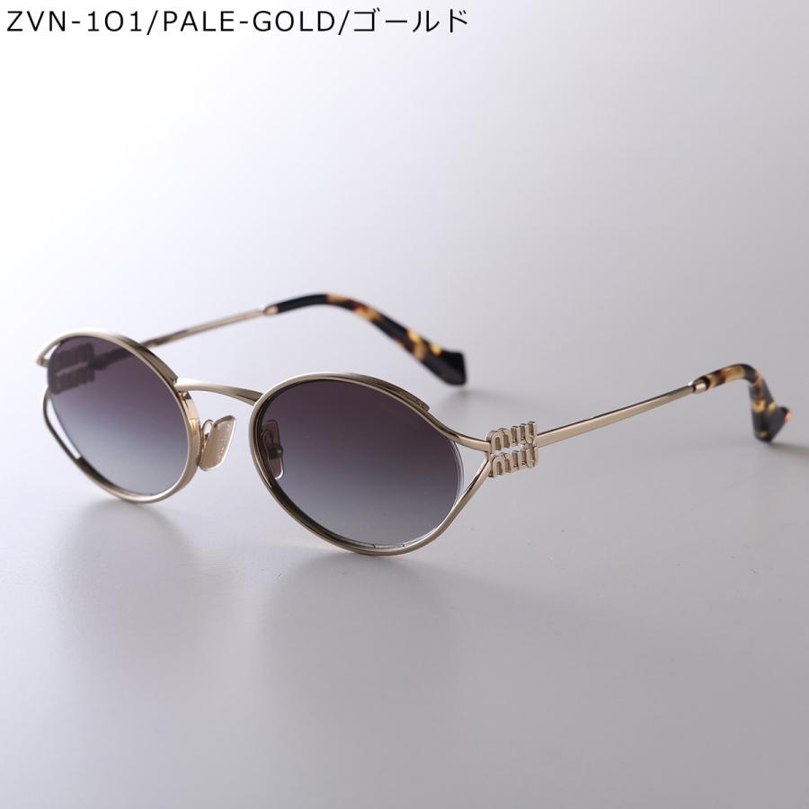 miu miu（ミュウミュウ） サングラス SMU 52Y レディース オーバル