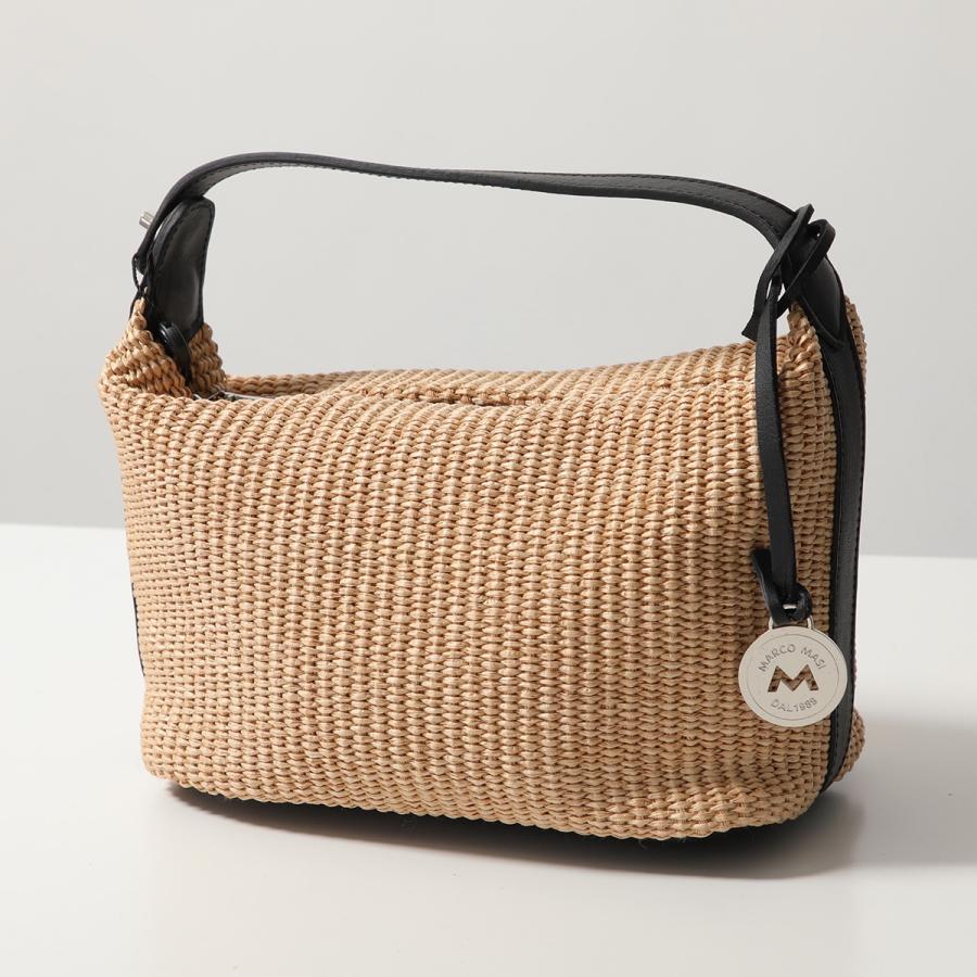 MARCO MASI（マルコマージ） かごバッグ 3687 PA-VIT PAGLIA VITELLO
