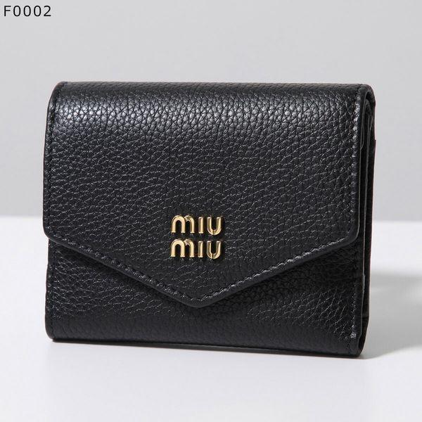 miu miu（ミュウミュウ） 三つ折り財布 5MH043 ADT7 レディース ミニ