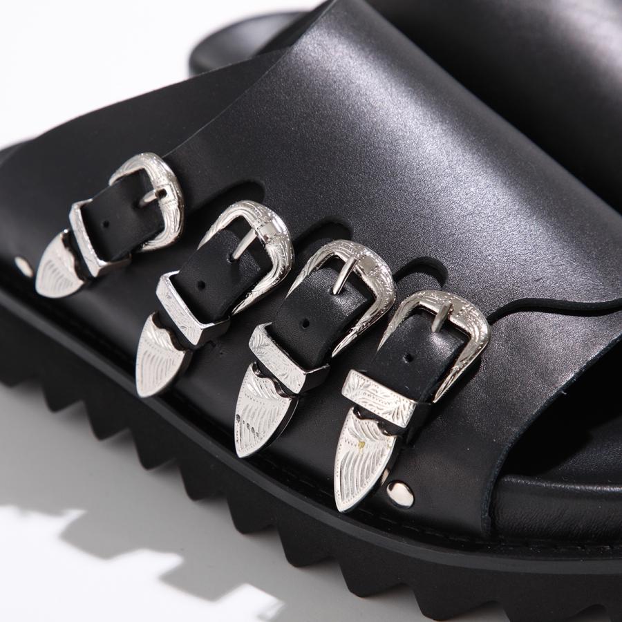 TOGA L BELT FLAT PUMPS ブラック TOGA L BELT FLAT PUMPS ブラック