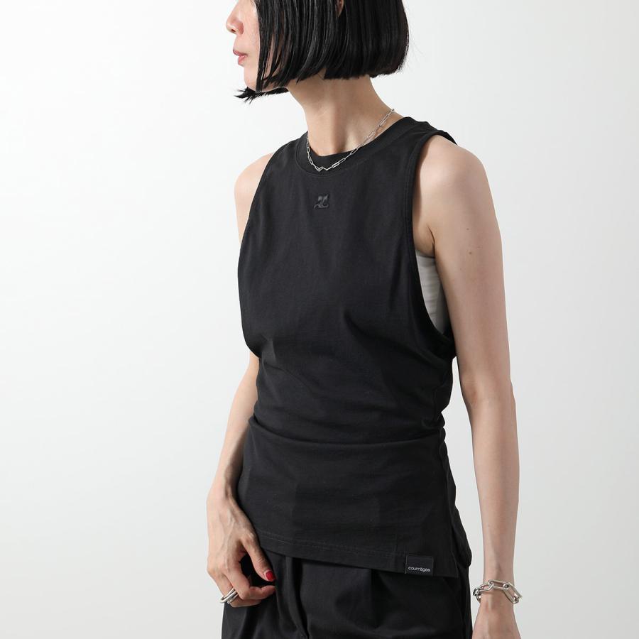 courreges（クレージュ） タンクトップ FITTED TANK TOP