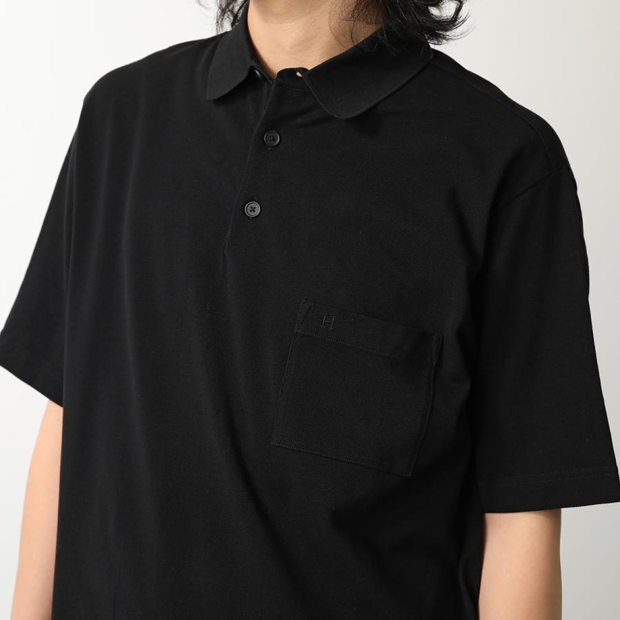 HERMES（エルメス） ポロシャツ Broderie H 「H」刺繍 H072325HA